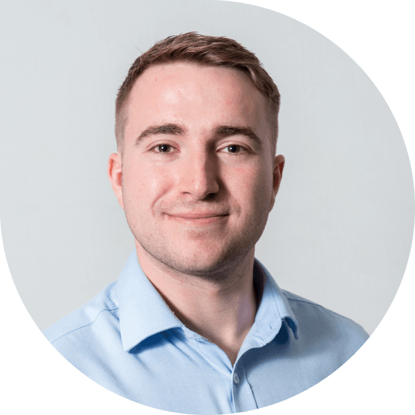 Fire staff profile headshot of Sam Leybourne.